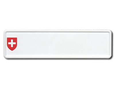 Namensschild Schweiz 340 x 90 mm